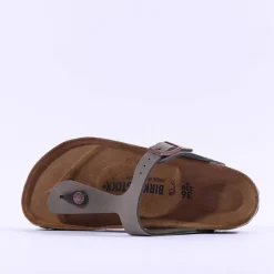 Women Birkenstock Gizeh Birko-Flor - Stone