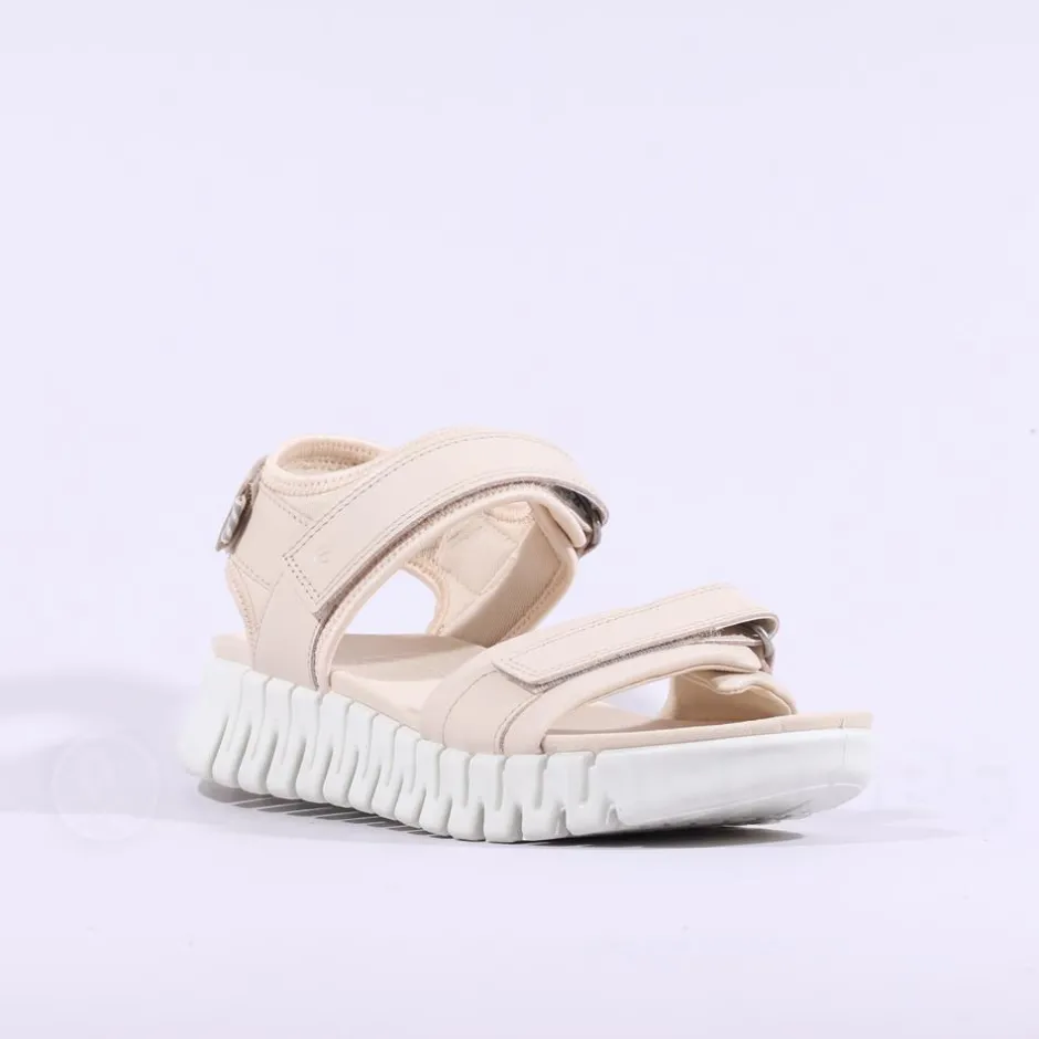 Women Ecco Women Gruuv Sol Sandal - Limestone
