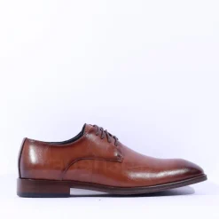 6th Sense Guitar Plain Toe Dress Shoe - Brown