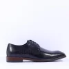 6th Sense Guitar Plain Toe Dress Shoe - Black