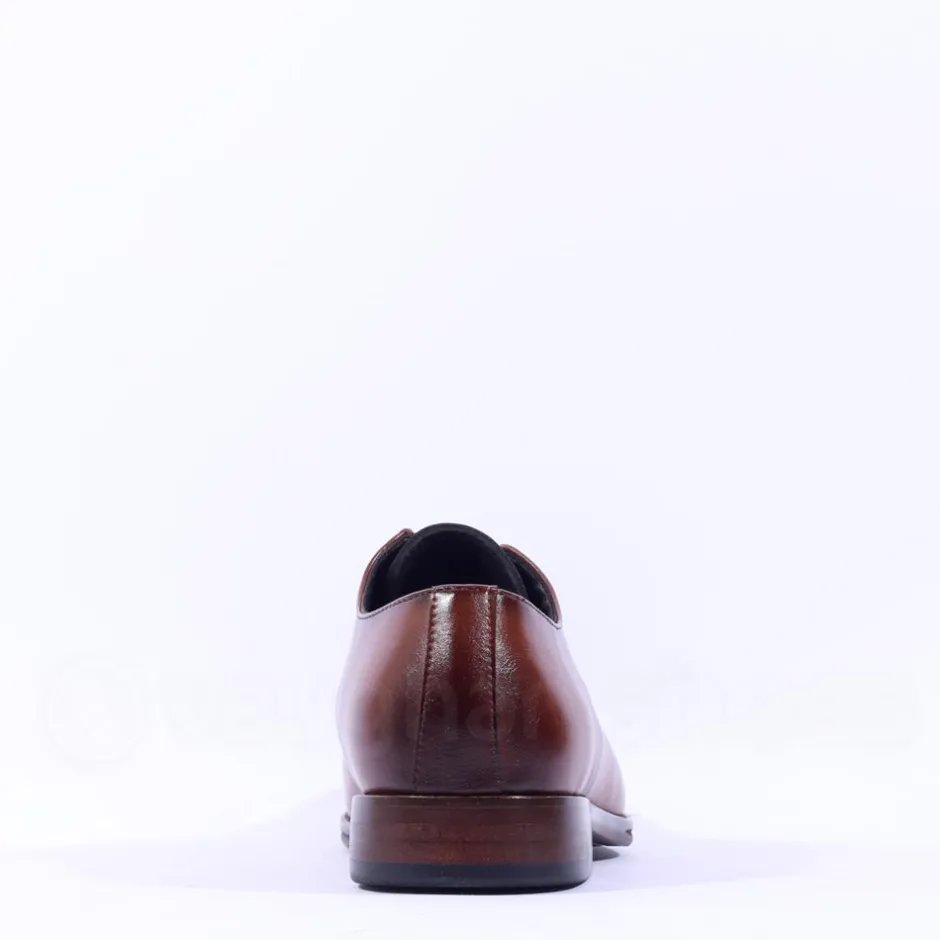 6th Sense Guitar Plain Toe Dress Shoe - Brown