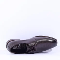 6th Sense Guitar Plain Toe Dress Shoe - Coffee