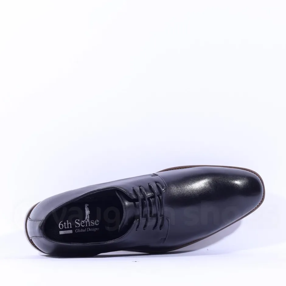 6th Sense Guitar Plain Toe Dress Shoe - Black