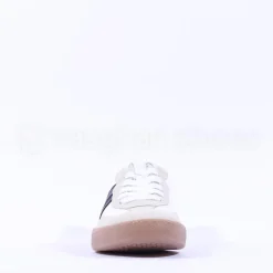 Women Paul Green Gumsole T Toe Trainer - White Black
