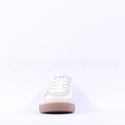 Women Paul Green Gumsole T Toe Trainer - White Gold