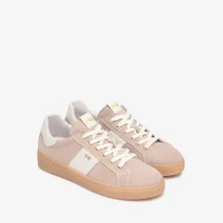 Women NeroGiardini Gumsole Trainer - Beige Suede