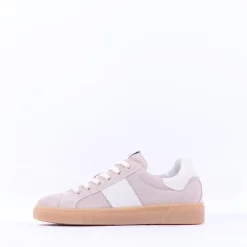 Women NeroGiardini Gumsole Trainer - Beige Suede
