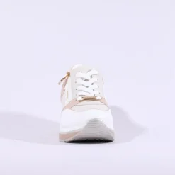 Women Tommy Bowe Ladies Gunter Wedge Trainer - White Combi