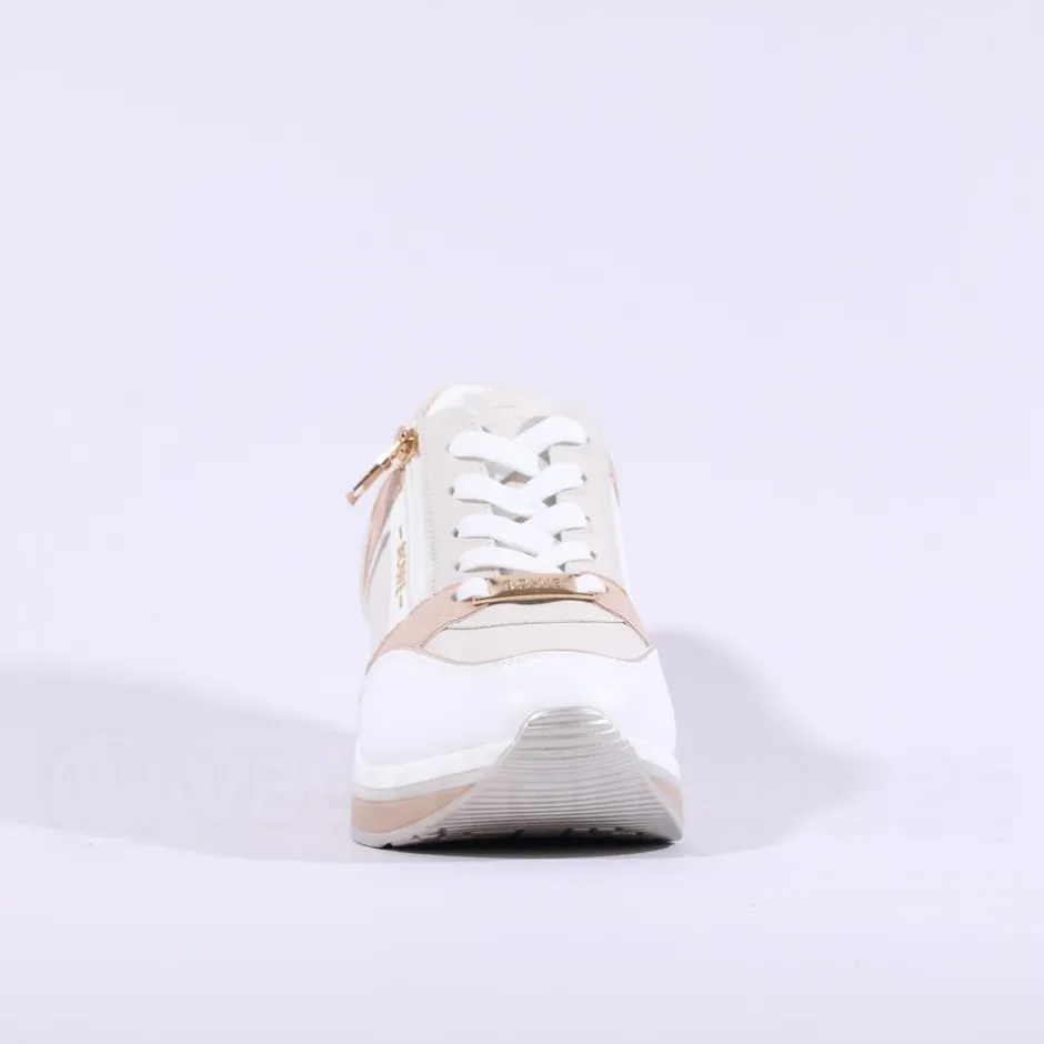 Women Tommy Bowe Ladies Gunter Wedge Trainer - White Combi