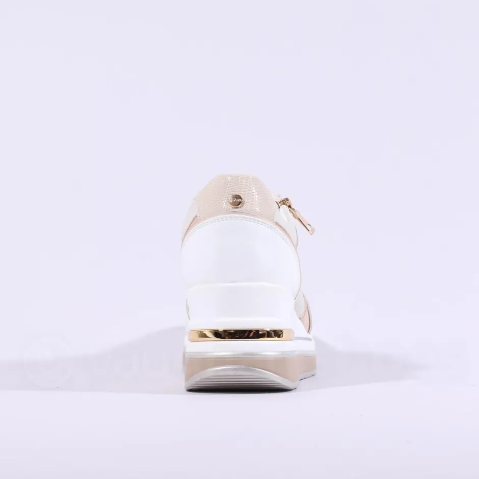 Women Tommy Bowe Ladies Gunter Wedge Trainer - White Combi