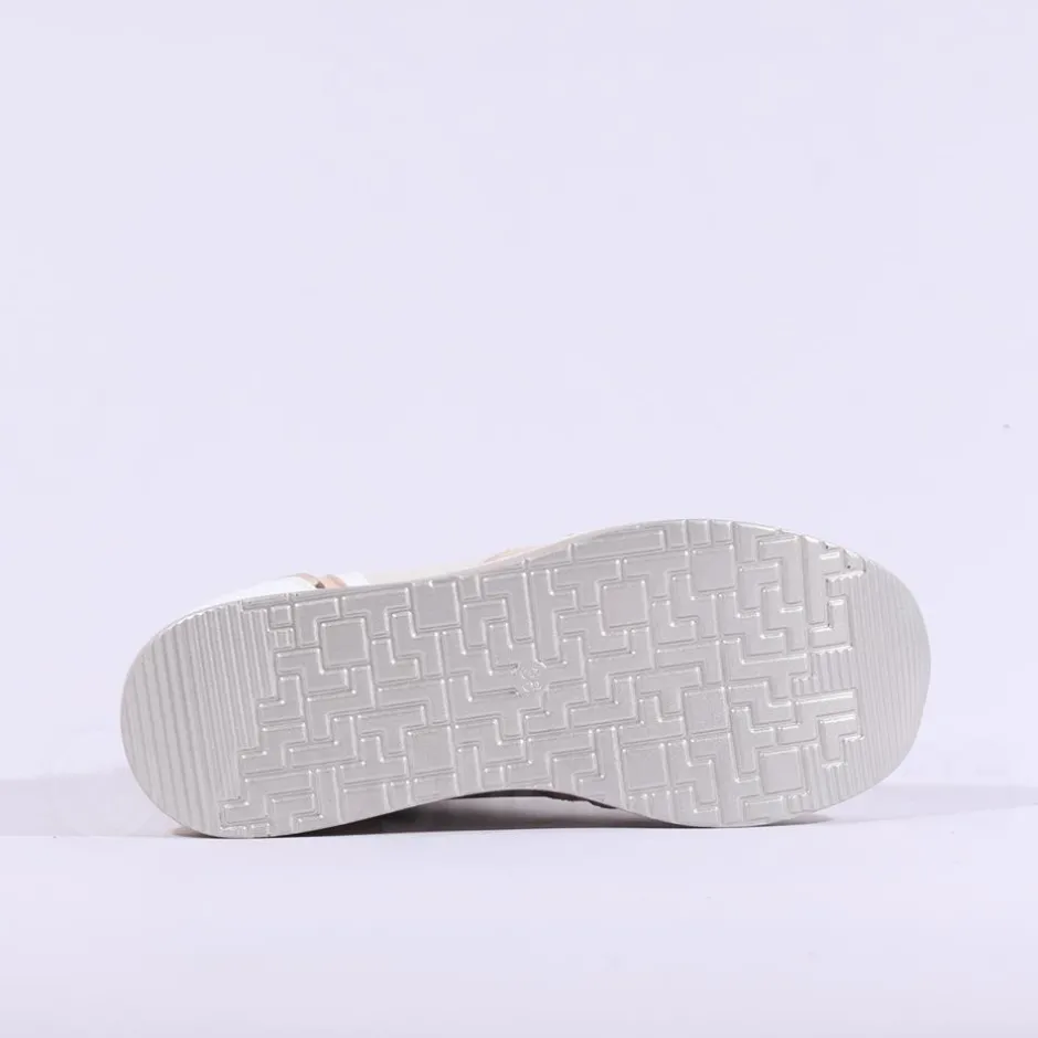 Women Tommy Bowe Ladies Gunter Wedge Trainer - White Combi