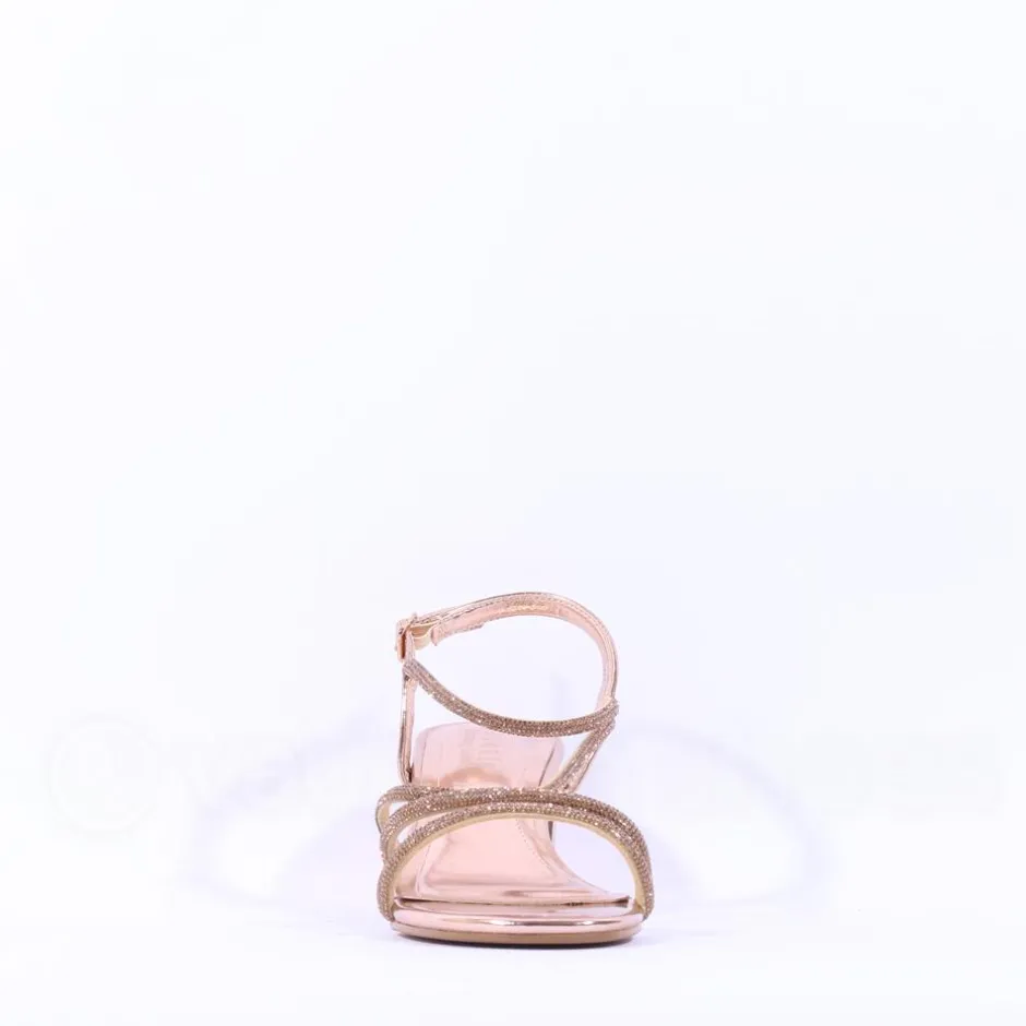Women Sorento Gweedore Strappy Block Sandal - Gold
