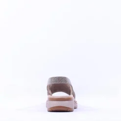 Women Ara Hawaii Slingback Low Wedge Sandal - Cashmere Shimmer