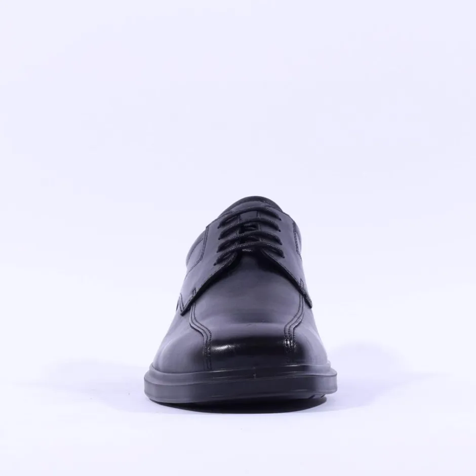 Ecco Men Helsinki 2 Laced Stitched Toe - Black Leather