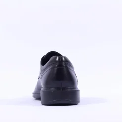 Ecco Men Helsinki 2 Laced Stitched Toe - Black Leather