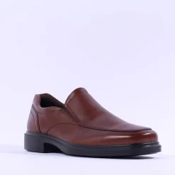 Ecco Men Helsinki 2 Slip On Shoe - Cognac Leather