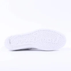 Women Paul Green Hidden Bungee Lace Hi Top - White Gold Leather