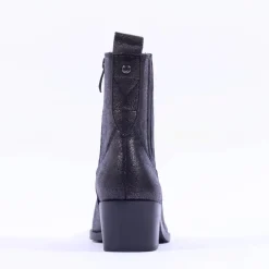 Women Tamaris Howdy Low Block Heel Gusset Boot - Bronze