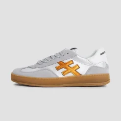 Women Another Trend Iconic Ii Gumsole Trainer - Silver Orange