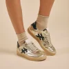 Women Another Trend Iconic Ii Gumsole Trainer - Gold Metallic