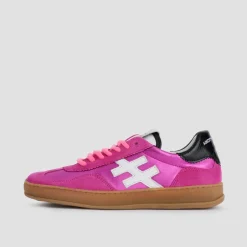 Women Another Trend Iconic Ii Gumsole Trainer - Fuchsia Black
