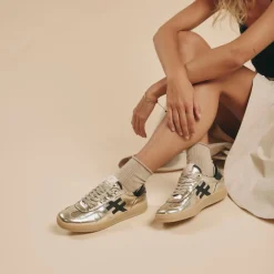 Women Another Trend Iconic Ii Gumsole Trainer - Gold Metallic