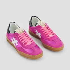 Women Another Trend Iconic Ii Gumsole Trainer - Fuchsia Black
