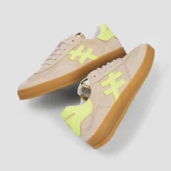 Women Another Trend Iconic Ii Gumsole Trainer - Beige Yellow