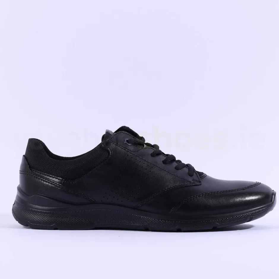 Ecco Men Irving Lace - Black Leather