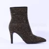 Women Una Healy It Had To Be You Heel Boot - Black Gold Sparkle