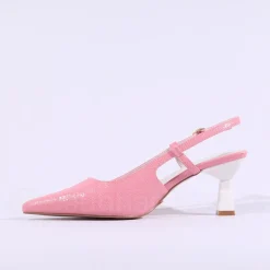 Women Una Healy Its Funky Pointed Slingback - Pink