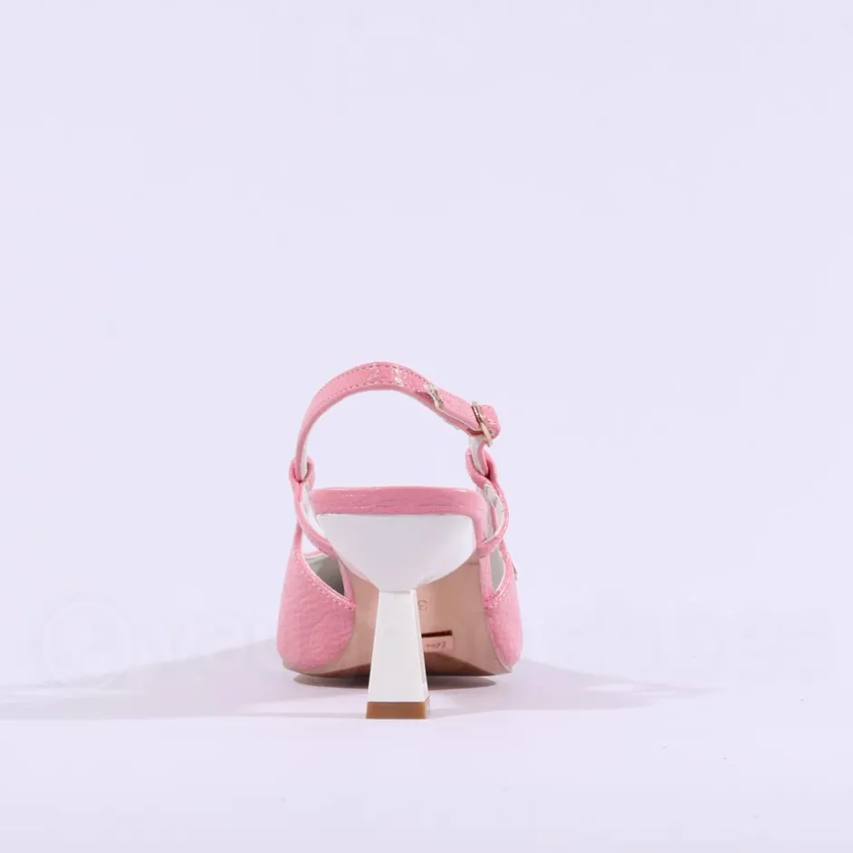 Women Una Healy Its Funky Pointed Slingback - Pink