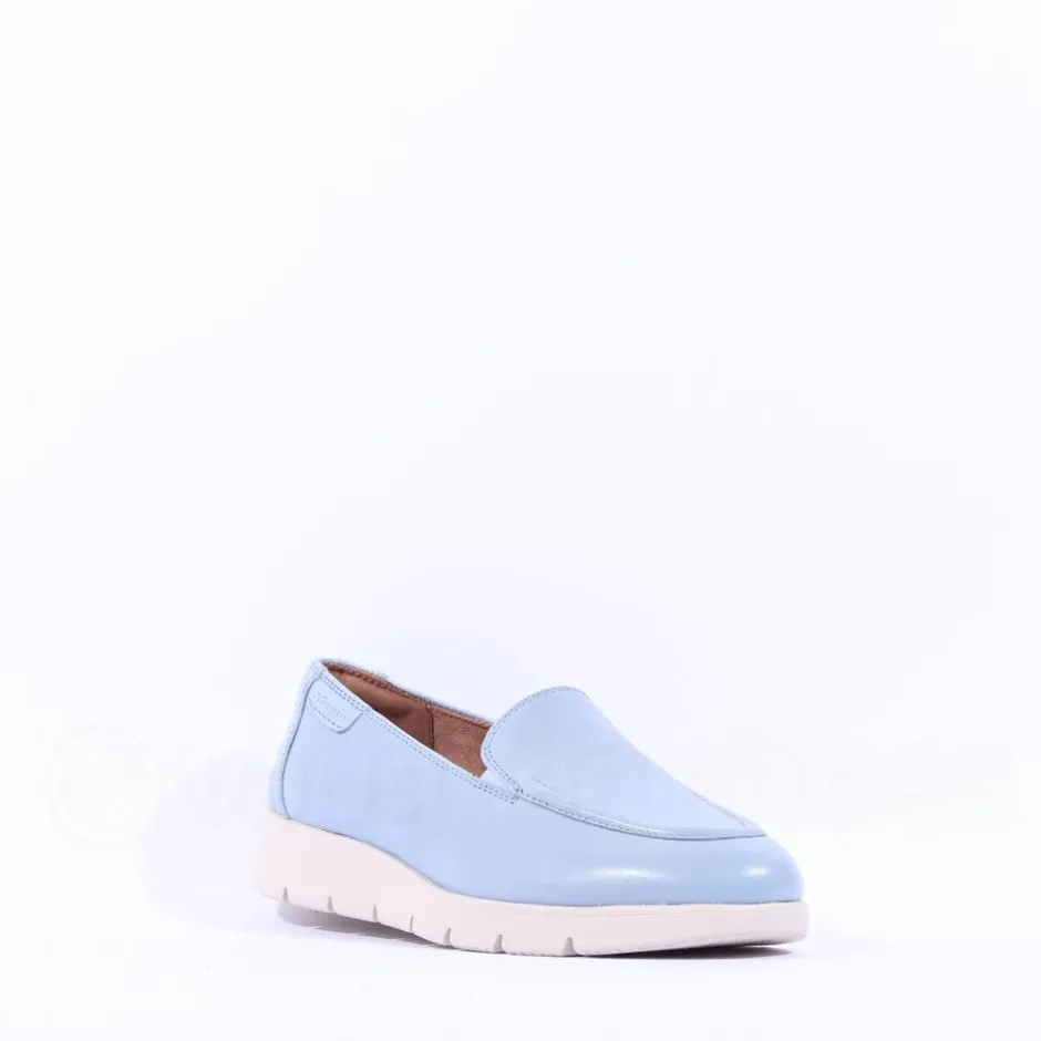 Women Tamaris Ixia Slip On Wedge - Light Blue