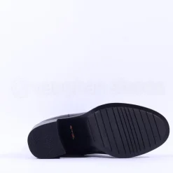 Women Tamaris Jacqie Blockheel Strap Ankleboot - Black Leather