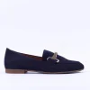 Women Gabor Jangle Slip On Buckle Loafer - Dark Navy
