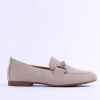Women Gabor Jangle Slip On Buckle Loafer - Desert Suede