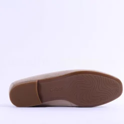 Women Gabor Jangle Slip On Buckle Loafer - Desert Suede