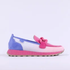 Women Tommy Bowe Ladies Javelet Link Slip On - Pink Combi