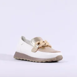 Women Tommy Bowe Ladies Javelet Link Slip On - White Gold