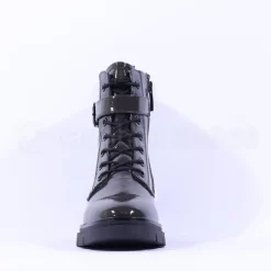 Women Tamaris Jutta Laced Strap Ankle Boot - Olive