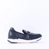 Women Caprice Kaia Mesh Slip On Link Shoe - Ocean