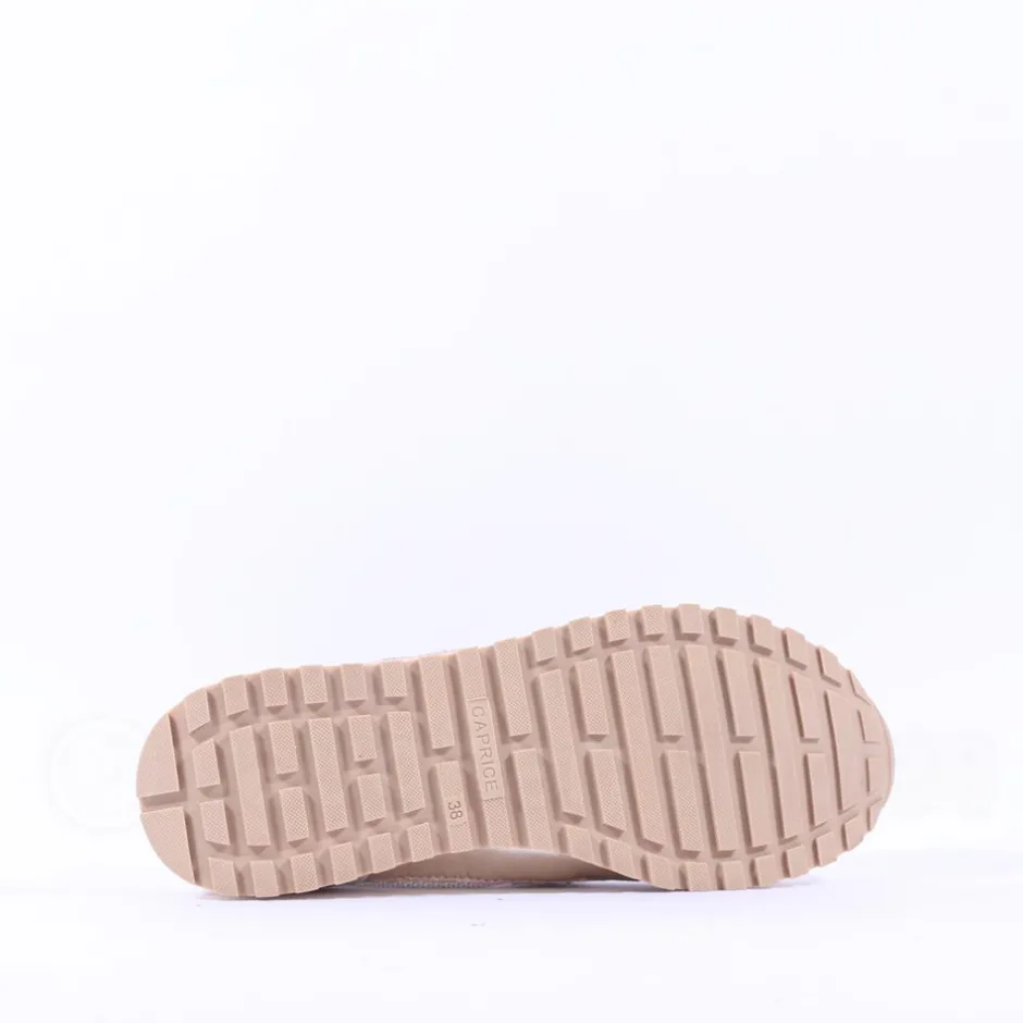 Women Caprice Kaia Slip On Mesh Link - White Gold