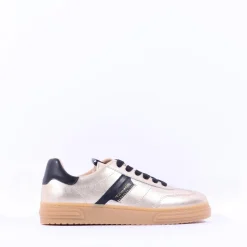 Women Tamaris Kaleo Gumsole Trainer - Light Gold