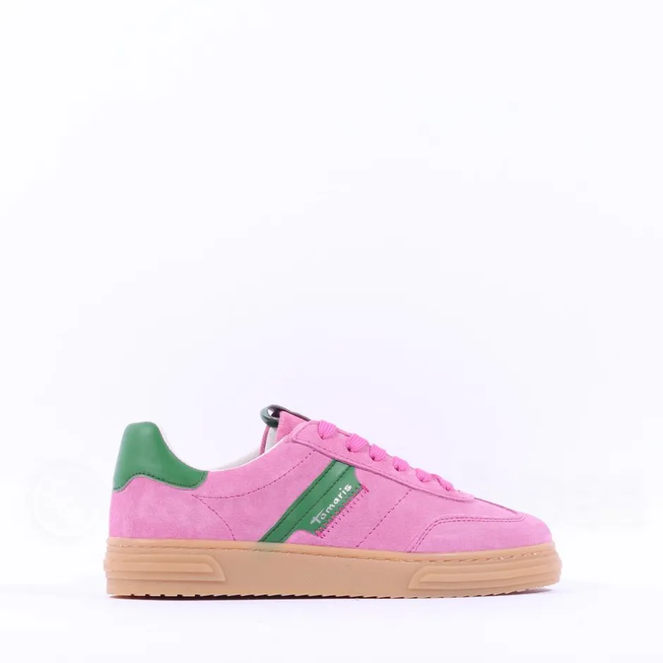 Women Tamaris Kaleo Gumsole Trainer - Rose