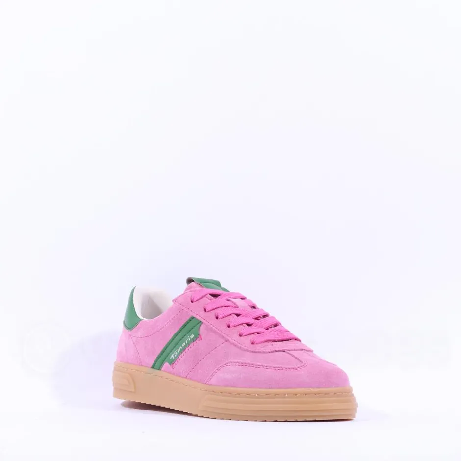 Women Tamaris Kaleo Gumsole Trainer - Rose