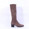 Women Caprice Kania Pullon Blockheel Long Boot - Cafe Stretch