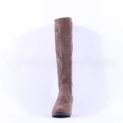 Women Caprice Kania Pullon Blockheel Long Boot - Cafe Stretch