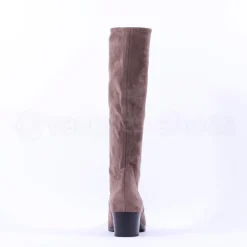 Women Caprice Kania Pullon Blockheel Long Boot - Cafe Stretch