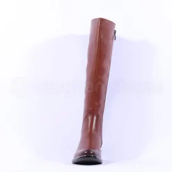 Women Caprice Kania Stretch Calf Long Boot - Cognac Leather