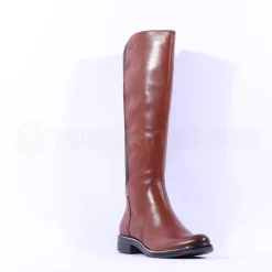 Women Caprice Kania Stretch Calf Long Boot - Cognac Leather